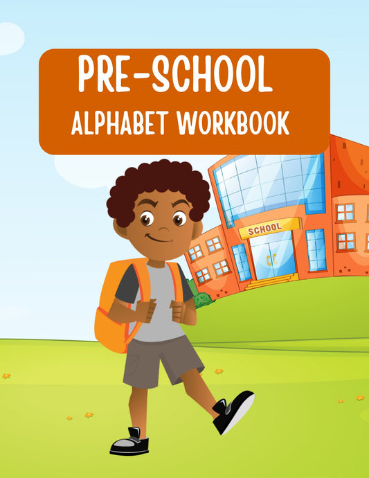 Cahier d'exercices d'alphabet pour enfants
